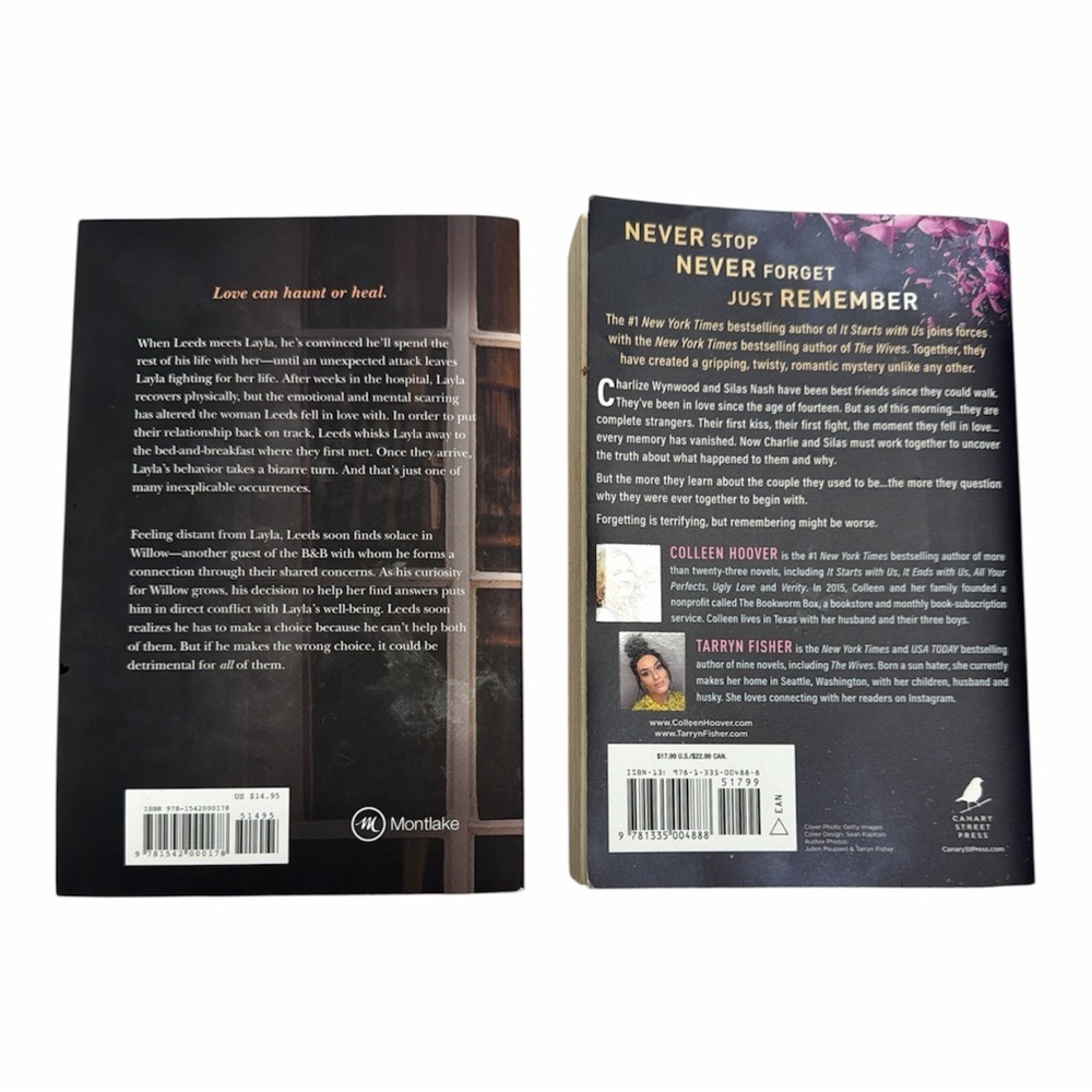 Colleen Hoover Layla & Never Never Two-Book Set - Picture 2 of 2